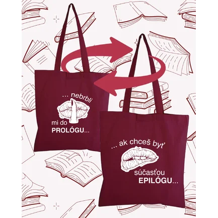 obojstranná Taška PROLÓG a EPILÓG (posledné kusy)
