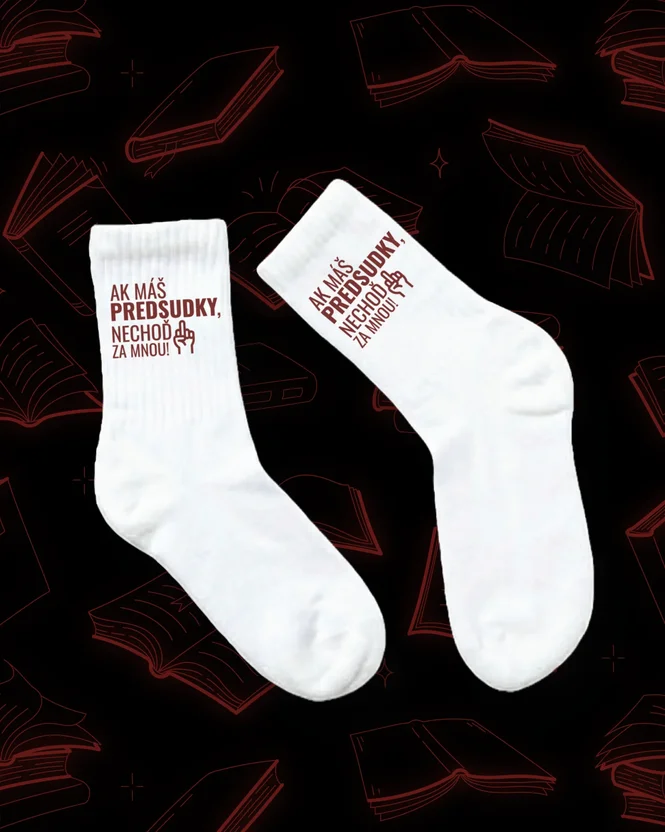 Ponožky PREDSUDKY (posledné kusy)