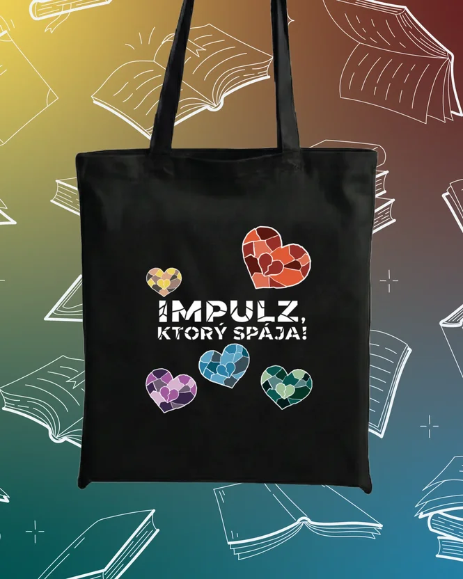 Taška IMPULZ srdiečka (posledné kusy)