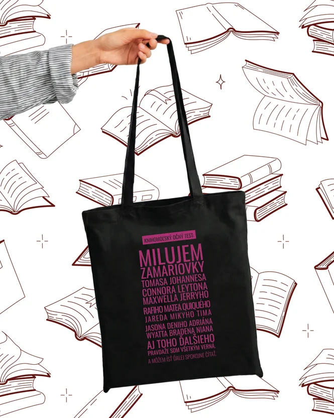 Taška Milujem Zamariovky (ružová - predobjednávka)